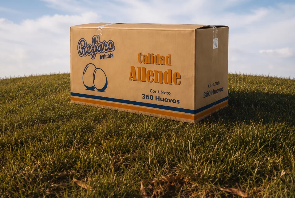 Caja de huevo El Reparo Calidad Allende de 360 piezas